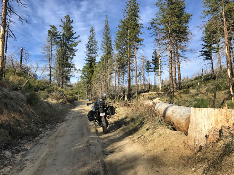 Adventure Bike in the Angeles National Forest