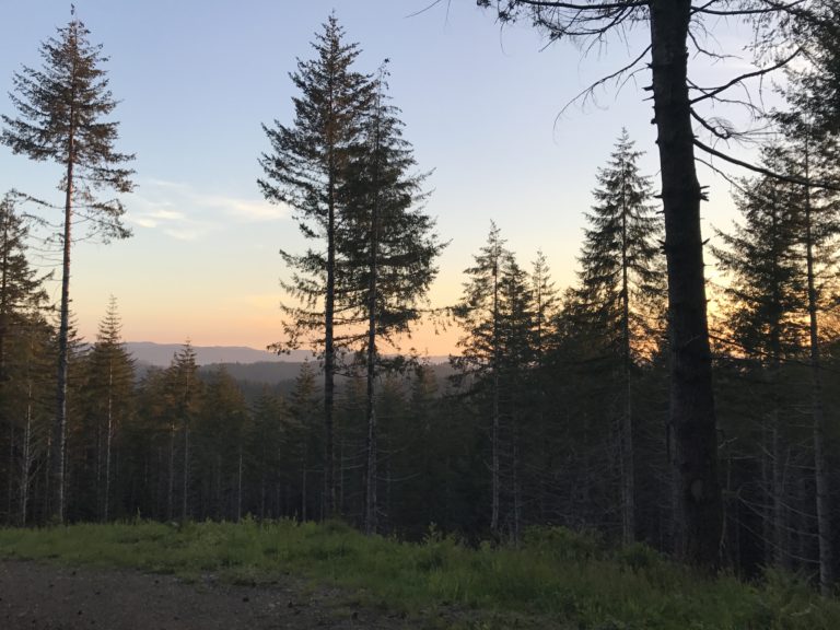 Sunset from Cannibal Mountain, OR